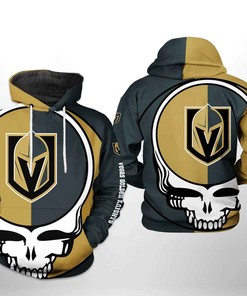 Vegas Golden Knights Nhl Grateful Dead 3D All Over Print Zip-Up Hoodie Option