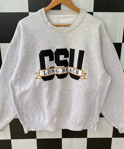 Vintage 90s California State University Long Beach Sweatshirt, California State University Long Beach Shirt, Crewneck Long Beach