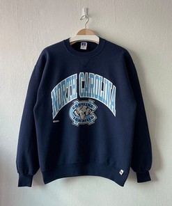 Vintage 90s North Carolina Tar Heels Crewneck Sweatshirt, Vintage Shirt, T shirt, Hoodie