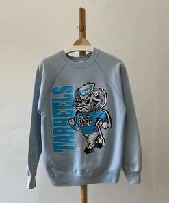 Vintage 90s North Carolina Tar Heels University Football Crewneck Sweatshirt, Vintage Shirt, T shirt, Hoodie