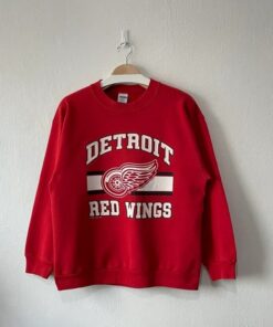 Vintage Style 90s Detroit Red Wings Crewneck Sweatshirt, Detroit Red Wings Shirt, Detroit Red Wings Hoodie, Gift For Her, Gift For Him