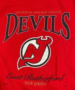 Vintage Style 90s New Jersey Devils Crewneck Sweatshirt, New Jersey Devils Shirt, New Jersey Devils Hoodie, Gift For Her, Gift For Him