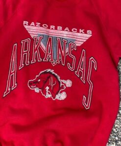 Vintage Style 90s University of Arkansas Razorbacks Sweatshirt, Arkansas Razorbacks Shirt,Hoodie Vintage Style 90s Shirt, Gifts for Fans