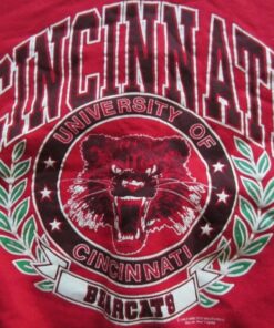 Vintage Style 90s University of Cincinnati Bearcats Crewneck Sweatshirt, Hoodie, Cincinnati Bearcats Shirt Gift For her, Gift For Him