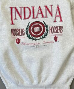 Vintage Style 90s University of Indiana Hoosiers Crewneck Sweatshirt, Indiana Hoosiers Shirt, Indiana Hoosiers Hoodie, Gift For her, Gift For Him