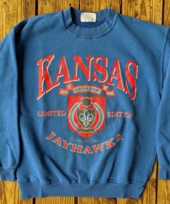 Vintage Style 90s University of Kansas Jayhawks Sweatshirt, Kansas Jayhawks Shirt, Vintage Style 90s Shirt, Gift For Her, Gift For Him, Jayhawks Sweater