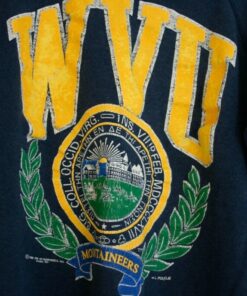 Vintage Style 90s West Virginia University Mountaineers Sweatshirt, West Virginia Shirt, Vintage Style 90s Shirt, Gift For Her, Gift For Him