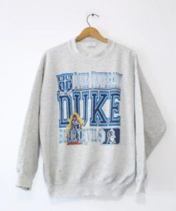 Vintage Style Duke University Blue Devils Sweatshirt, Duke Sweater, Vintage Style 90s Shirt, Gift for Her, Gift For Him