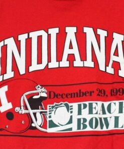 Vintage Style Indiana University Hoosiers Peach Bowl 1990 Sweatshirt, Indiana Hoosiers Sweater, Gift for Her, Gift For Him, Indiana Hoosiers Shirt
