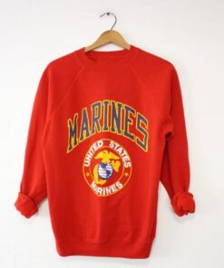 Vintage Style United States Marine Corps USMC Sweatshirt, Marine Corps Sweater, Vintage Style shirt, Gift For Her, Gift For Him, USMC Sweatshirt
