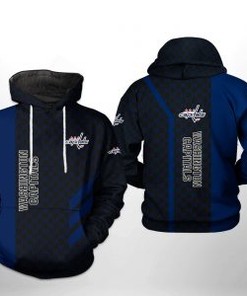 Washington Capitals Nhl 3D All Over Print Zip-Up Hoodie Option
