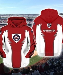 Washington Nationals Nlf Fan 3D All Over Printed Hoodie, Zip- Up Hoodie