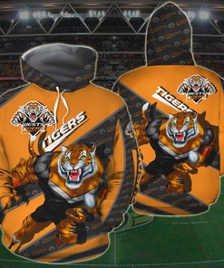 Wests Tigers Nrl 3D All Over Print Hoodie