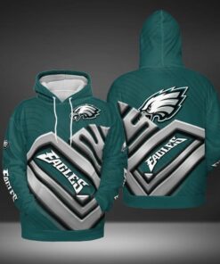 Philadelphia Eagles Zip Up Hoodie No 1 Gifts for Fans