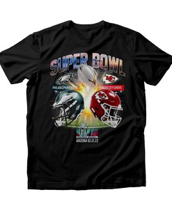 2023 Super Bowl LVII 57 Shirt Philadelphia Eagles VS Kansas City Chiefs T Shirt