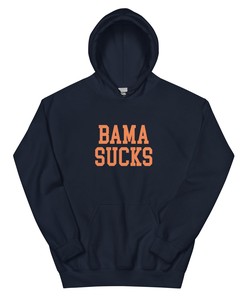 Bama Sucks Auburn Rivalry Hoodie Sweatshirt Shirt Gifts for Fans