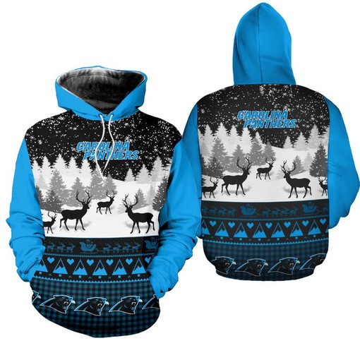 Carolina Panthers Hoodie 3D Gifts for Fans