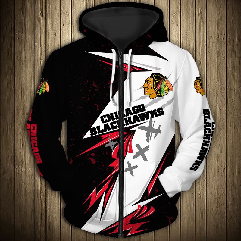 Custom Name And Number NHL Chicago Blackhawks Sweatshirt Hoodie 3D - Bring  Your Ideas, Thoughts And Imaginations Into Reality Today