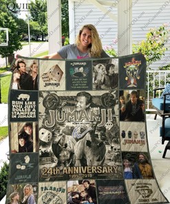 Jumanji 24th Anniversary Ver Collection Quilt Blanket Bedding Set