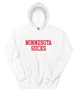 Minnesota Sucks Nebraska Rivalry Hoodie Sweatshirt Shirt Gifts for Fans