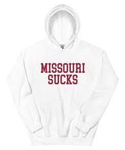 Missouri Sucks Arkansas Rivalry Hoodie Sweatshirt Shirt Gifts for Fans