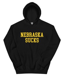 Nebraska Sucks Iowa Rivalry Hoodie Sweatshirt Shirt Gifts for Fans