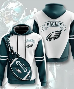 Philadelphia Eagles Hoodie Flame Balls Graphic Gift for Fans