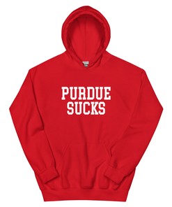 Purdue Sucks Indiana Rivalry Hoodie Sweatshirt Shirt Gifts for Fans