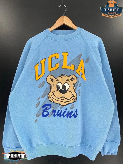 Vintage NCAA UCLA Bruins Logo Sweatshirt Hoodie Shirt Gifts for NCAA Fans