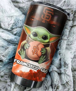 Baby Yoda San Francisco Giants MLB Tumbler Great Gifts for Fans