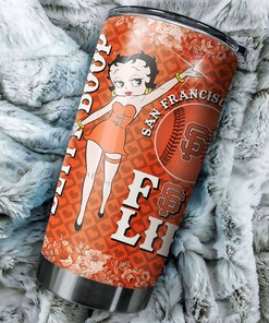 Betty Boop San Francisco Giants MLB Tumbler Great Gifts for Fans