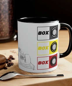 Box Box Box Coffee Mug for F1 Fan Lovers