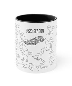 Formula 1 F1 Grand Prix Mug - The Ultimate Formula 1 Gift for Fans