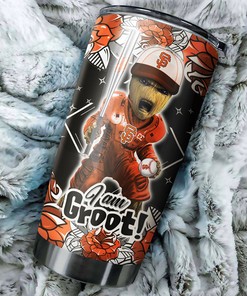 I Am Groot San Francisco Giants MLB Tumbler Great Gifts for Fans