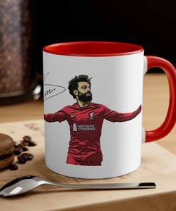 Mohamed Salah Printed Signature Mug for Soccer Fans