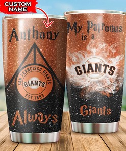 San Francisco Giants Tumbler Harry Potter MLB CUSTOM NAME Great Gifts for Fans