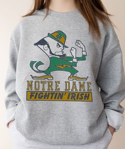 Classic Notre Dame T-Shirt Hoodie Sweatshirt for Fighting Irish Fans