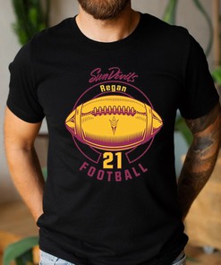 Arizona State Sun Devils RJ Regan 2023 NCAA Football Shirt