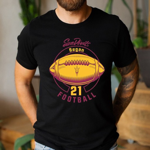 Arizona State Sun Devils RJ Regan 2023 NCAA Football Shirt