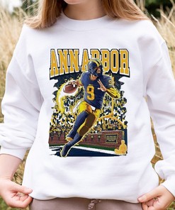 Kiwico X J.J. Mccarthy Ann Arbor T Shirt, Sweatshirt