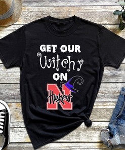Nebraska Cornhuskers Halloween T Shirt, Get Our Witchy On Nebraska Huskers