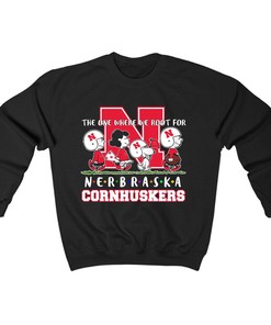 Peanuts The One Where We Root For Nebraska Cornhuskers Shirt