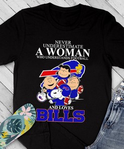 Snoopy-Peanuts-Never-Underestimate-A-Woman-Who-Understands-Football-And-Loves-Bills-Shirt