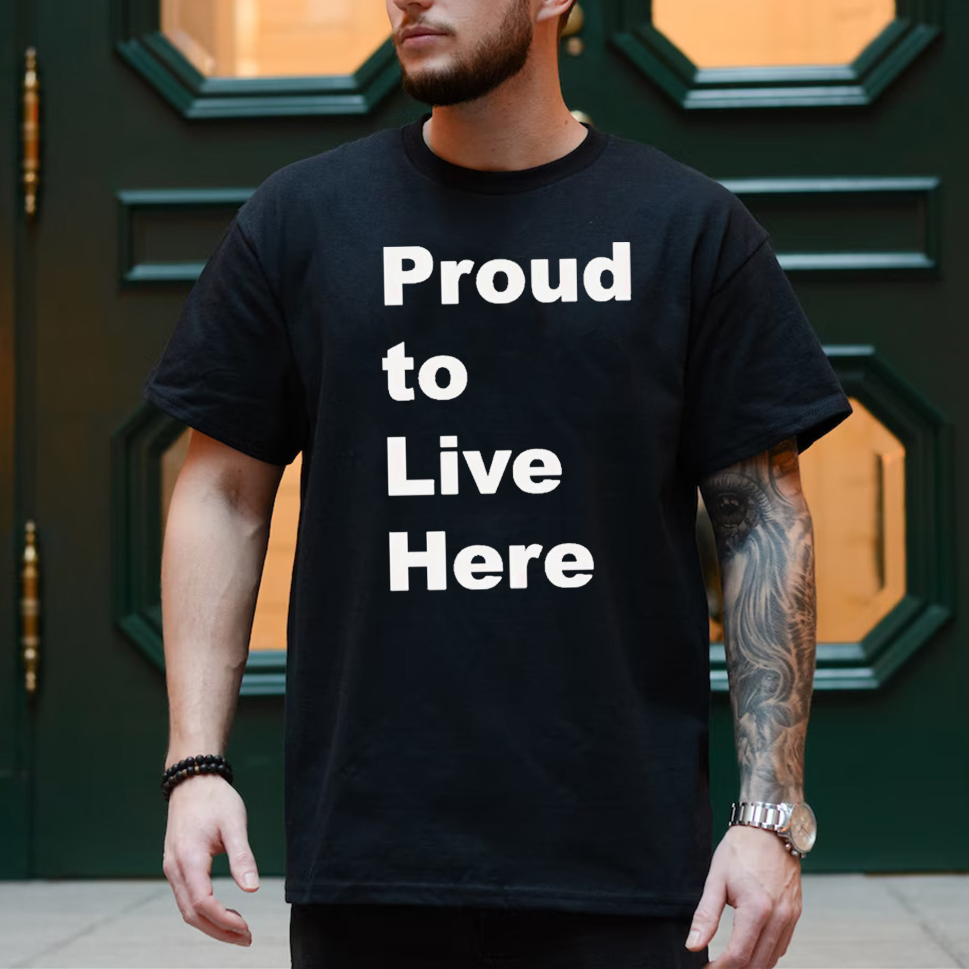 Winnipeg Proud To Live Here Shirt For Men