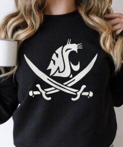 Wsu Pirate Swing Your Sword Shirt Sweatshirt Hoodie for Fans