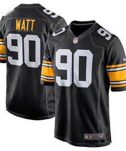 T.j. Watt Pittsburgh Steelers Nike Youth Alternate Game Jersey - Black - Universityshirt