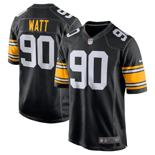 T.j. Watt Pittsburgh Steelers Nike Youth Alternate Game Jersey - Black - Universityshirt