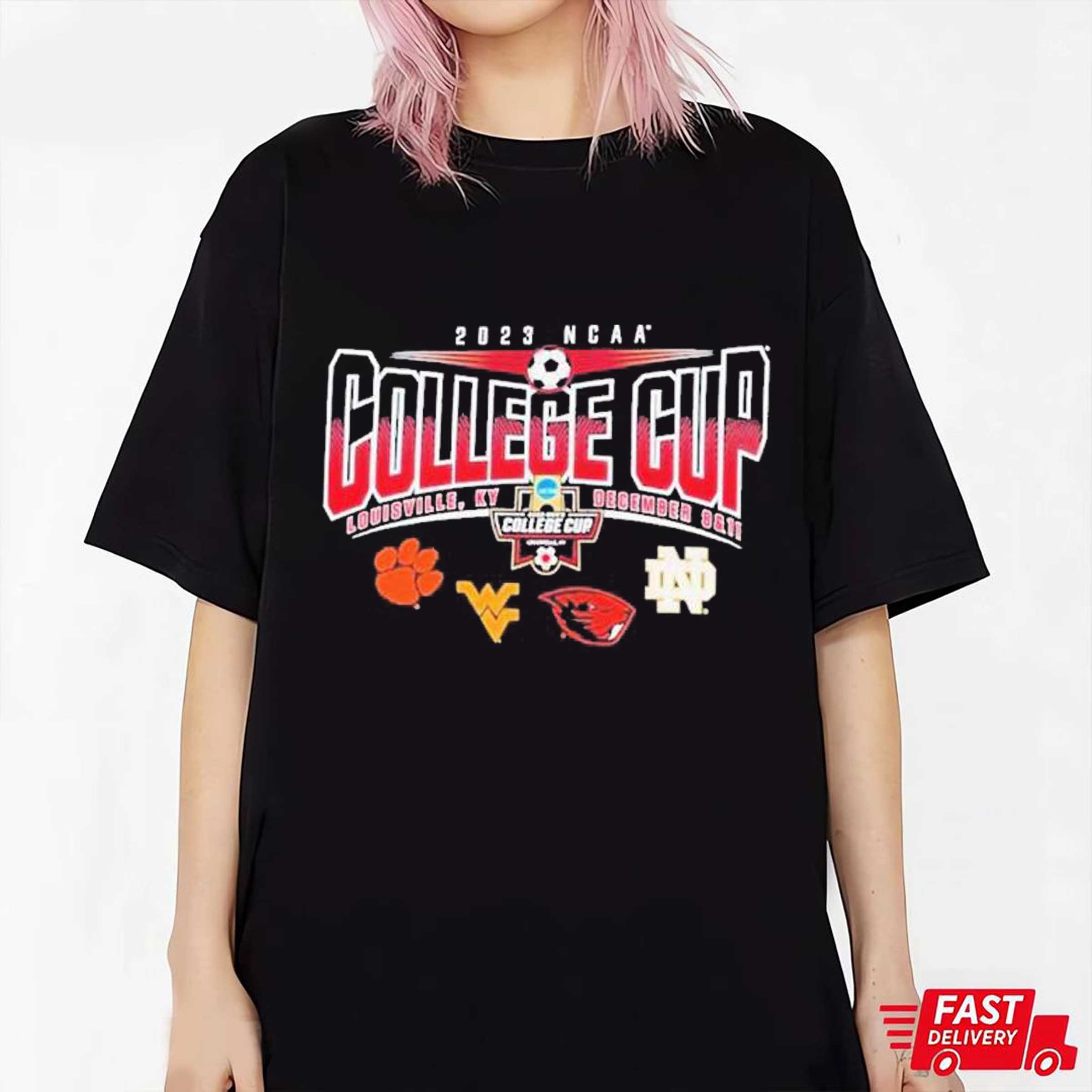 2023 NCAA Soccer College Cup In Louisville KY 4 Teams T-Shirt Sweatshirt Hoodie