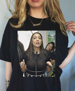 Alexandria Ocasio Cortez AOC See Through Slow Sown Shirt Sweatshirt Hoodie