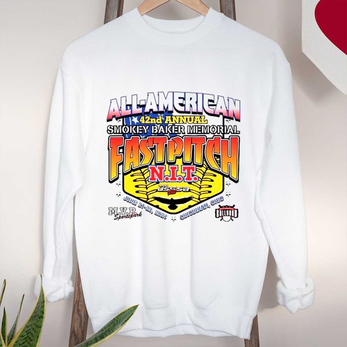 All American 42nd Annual Smokey Baker Memorial Fastpitch NIT June 21 23 2024 Shirt